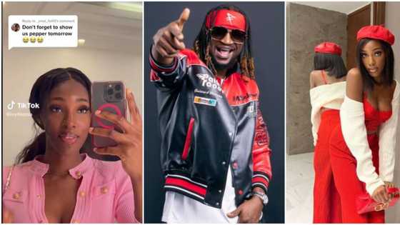 “Na this girl fit una”: Netizens react as Paul PSquare’s new babe, Ivy Ifeoma, shows fans pepper, video trends