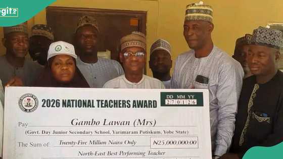 Jubilation as female teacher wins N25m national award, “I did not expect it”