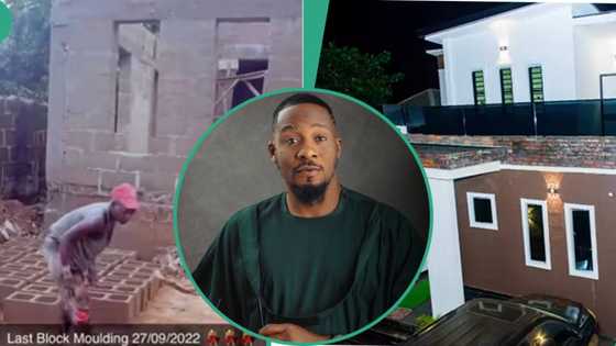 From one-room self-con to building mansion: Actor Junior Pope shares touching story, video trends