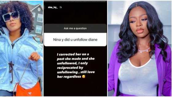 BBNaija’s Nina gives reason for unfollowing Diane on social media