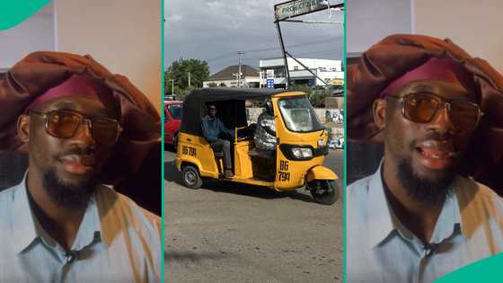 Man says keke passengers who sit in front should not pay same with others, many react