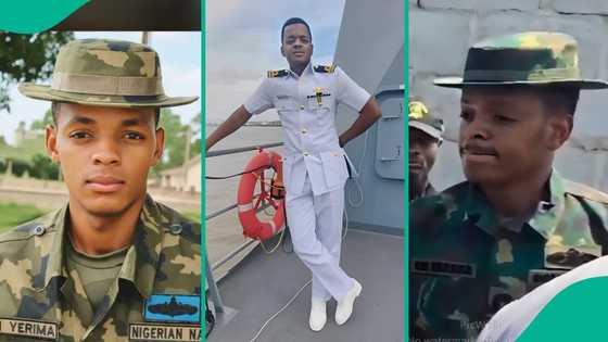 "This is totally unprofessional": Man angry after seeing video of naval officer Yerima and policemen
