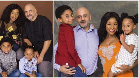 Ashionye Michelle gushes over hubby as they celebrate 10th wedding anniversary, shares family photos