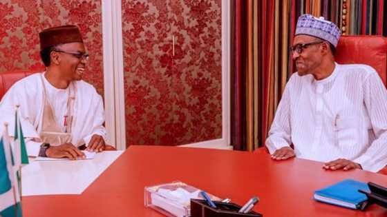 Buhari da El-Rufa'i sun kebe a fadar shugaban kasa
