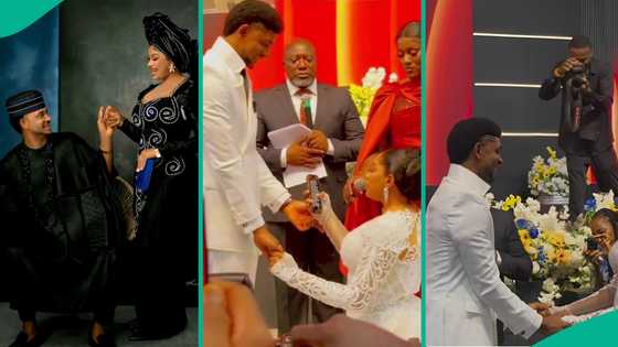 Moment Steve Crown’s Wife Knelt To Say Vow in Church Spurs Reactions: “This Doesn’t Make Sense”