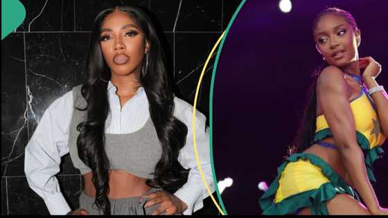 Tiwa Savage gushes over junior colleague Ayra Starr, advises her on her provocative style: "Make it shorter"