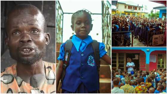 Man who was chased out of school because of his Yoruba proverbs finds help, Nigerians sponsor kid's education