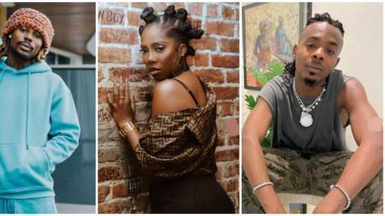 Mixed reactions trail video of Asake, Young Jonn and Tiwa Savage in recording studio