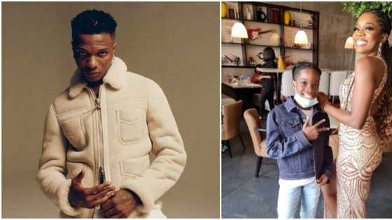 Has Wizkid proposed? Fans ask questions as singer’s first baby mama and son praise singer in cryptic post