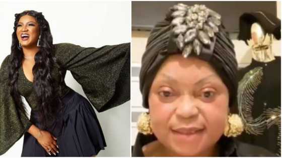 Why despise your humble beginning? Socialite shades Omotola for lying about becoming millionaire as teenager