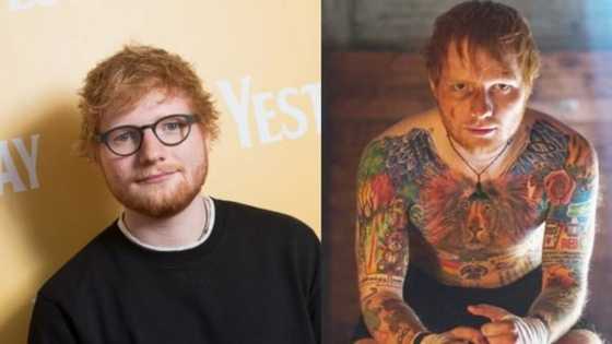 Ed Sheeran gets tattoo as he readies himself to have children