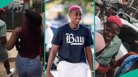 "So simple": Man shares rare video of footballer Asisat Oshoala on his street in Lagos, clip trends