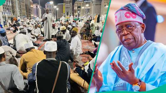 Hajjin bana: Malamai sun yi wa Bola Tinubu addu'a a birnin Madina