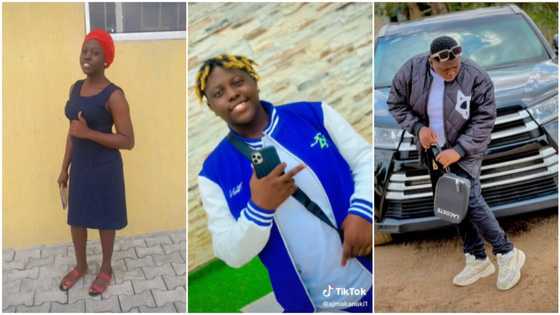"Before she carry church for head": Transformation photos of Nigerian lady to big "tomboy" stirs reactions