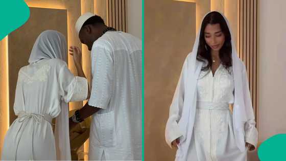Super Eagles star ties the knot with Moroccan lover in private Islamic ceremony, photo trends