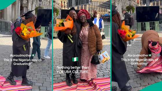 Nigerian woman in Belgium celebrates daughter’s graduation in unique way