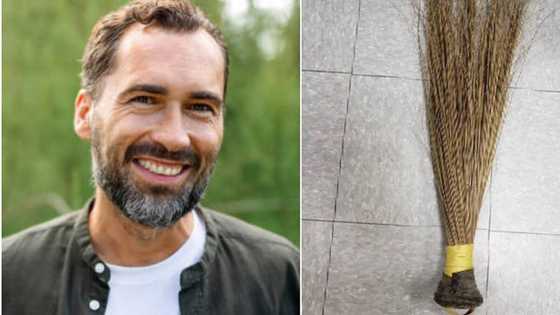 "Na broom of life?" US vendor sells local Nigerian broom for N11,200 abroad, photo goes viral