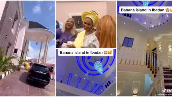 Papaya Ex shows off impressive interior of mother’s new mansion, calls it ‘Banana Island in Ibadan’ in video
