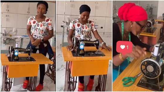 "I'm chasing my dreams": After studying law for 7 years, Nigerian lady dumps her certificate, becomes a tailor