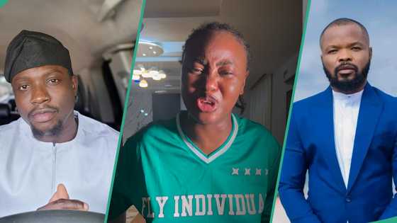 Nedu vs Verydarkman: Woman accused of sleeping with OAP in tears as she explains their relationship