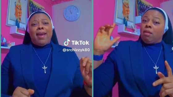 "Your eyes still dey the world": Video of Reverend sister dancing to Flavour's song sparks frenzy