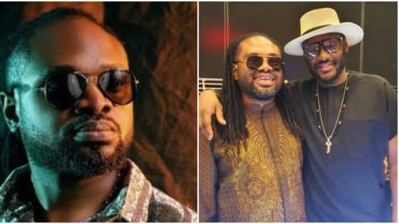 Perfect blend: Cobhams finally drops much-anticipated song featuring 2Baba on birthday, shares pics & video