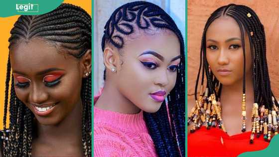 30+ top Ghana weaving styles for oval faces: A perfect match for your facial features