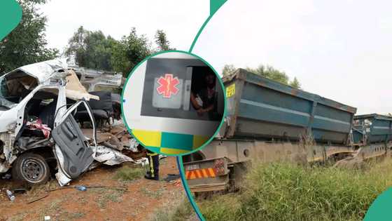 Heartbreaking video shows only survivor of Vaal school crash speaking