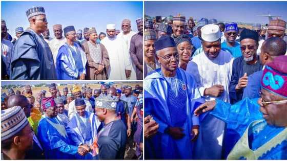 Karin bayani: Tinubu, Ganduje, El-Rufai na can a Kaduna don kaddamar da kamfen APC a Arewa maso Yama