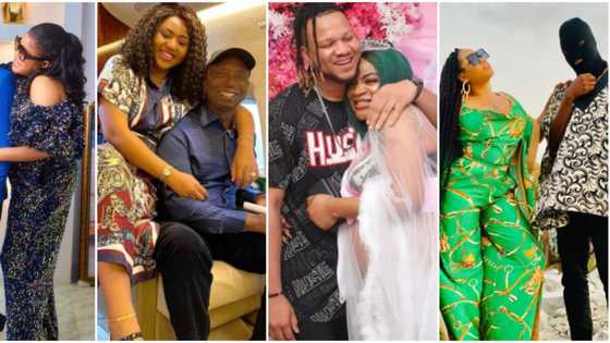 7 Nigerian female celebrities who have been dragged for their choice of life partners