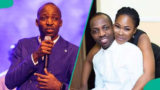 "My voice was shaking": Dunsin Oyekan opens up on the moment that broke him at his wife’s burial