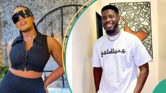 Video as Soma kisses Angel after seeking consent: "What happened to her boyfriend outside?"