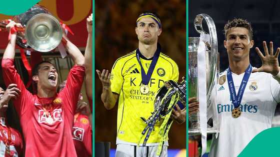 Number of trophies Cristiano Ronaldo has won after clinching Saudi Pro League with Al Nassr