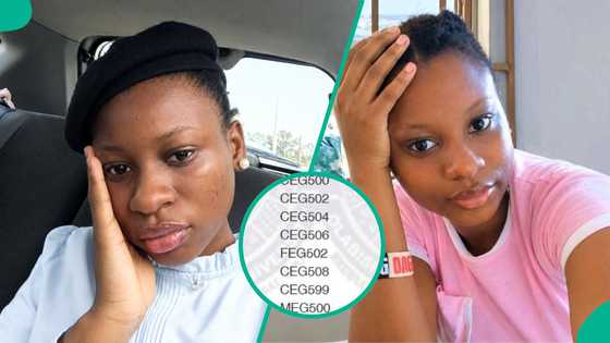 "I barely had time to read": Lady studying civil engineering posts final semester result online