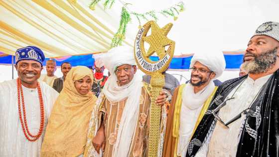 Majalisar Malaman Jihar Oyo ta ba wa Ganduje sarautar Mai Addini na kasar Yarbawa