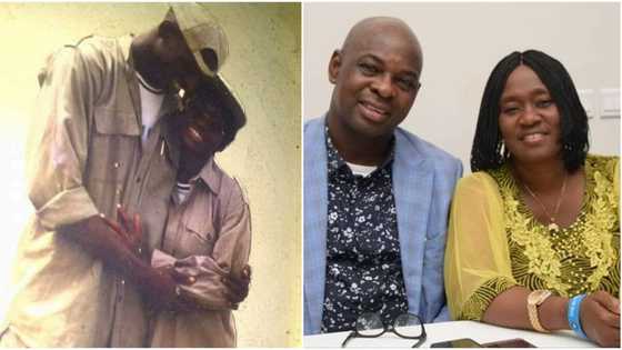 "From corpers to couple": Man who fell in love with wife during NYSC posts throwback photo 22 years after