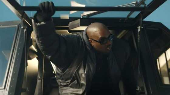 Fans left curious as Kanye West drives 'amphibious' vehicle in viral McDonald’s Super Bowl ad
