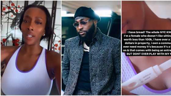 “I didn’t know he was married”: US lady Anita says after getting pregnant for Davido, shares messy receipts