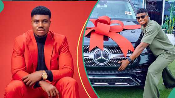 Skitmaker Zicsaloma splurges millions of naira on new Benz, months after successful face surgery