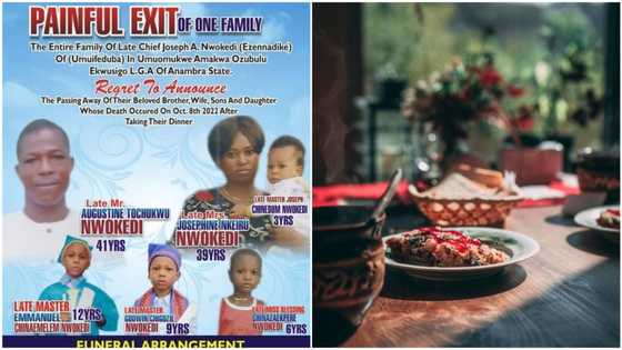 "This is too much": Father, mum & 4 kids dead, family announces burial, photo surfaces