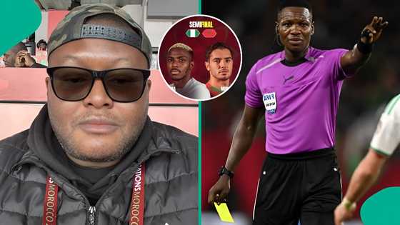 AFCON: Lawyer posts what ex-FIFA council member said about referee in Nigeria vs Morocco match