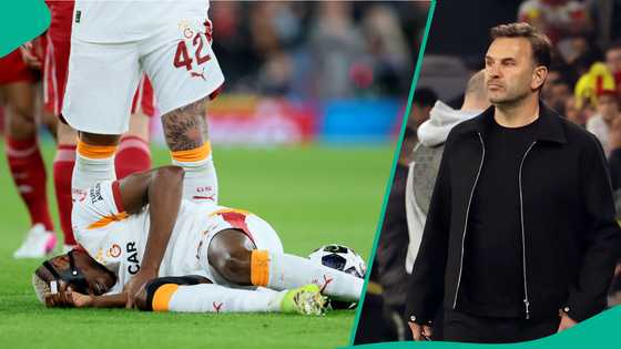 Galatasaray coach discloses what stage Victor Osimhen’s injury recovery is