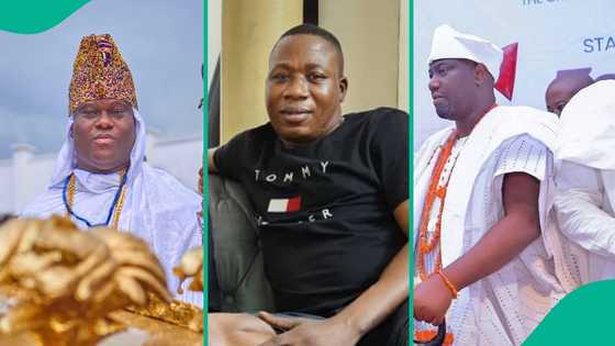 Sunday Igboho reacts to rumours of abusing Alaafin of Oyo, video goes viral