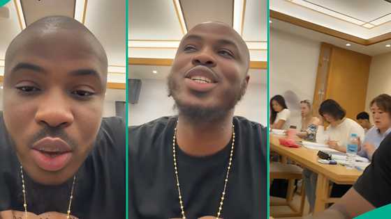 Nigerian man in China shares how he learns Chinese language in class, many react: “Na kungfu remain”