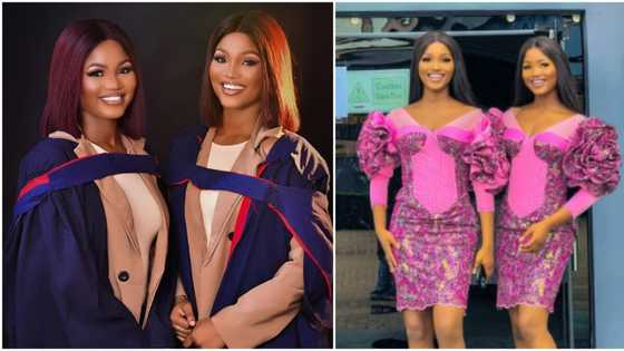 “A degree hotter”: Popular skit makers Twinz Love finally graduate from OAU after 2 years delay