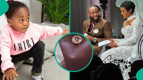 Davido's late son Ifeanyi honoured at ChividoMiami2025 as OBO flaunts specially made cufflinks