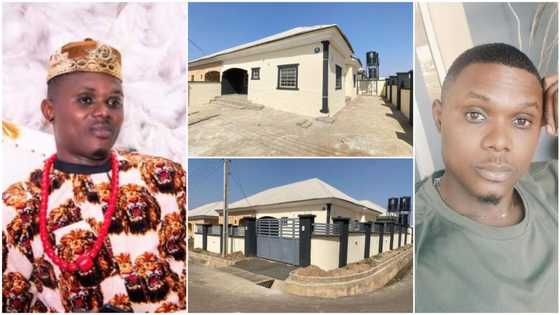 Man becomes landlord in Abuja 1 year after saying he would have house, people celebrate him