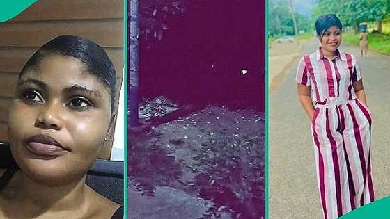 Lady who passed through cemetery alone at night shares what happened inside, video trends