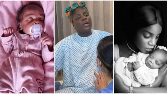 "I prayed for you my whole life": Seyi Shay finally unveils daughter's face, reveals her name in cute video