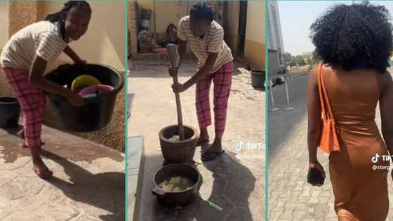Nanny transforms into slay queen as she steps out with boss in video, people react